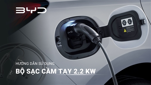 Hướng Dẫn Sử Dụng Bộ Sạc Cầm Tay BYD 2.2kW