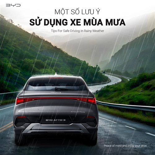 Một số lưu ý sử dụng xe mùa mưa