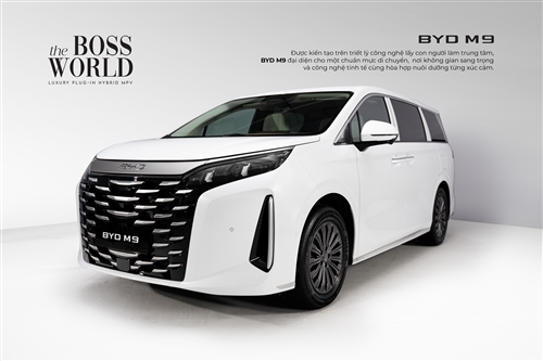 BYD M9 - The Boss World Khi Công Nghệ Đồng Hành Cùng Tầm Nhìn Lãnh Đạo