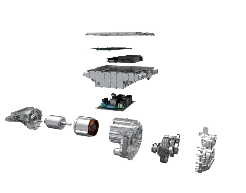 Hệ truyền động điện 8 trong 1 được sản xuất hàng loạt đầu tiên trên thế giới. Hệ truyền động điện 8 trong 1 được sản xuất hàng loạt đầu tiên trên thế giới.