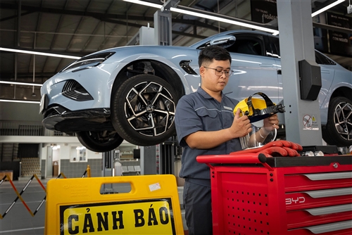 Kế hoạch bảo dưỡng xe điện BYD
