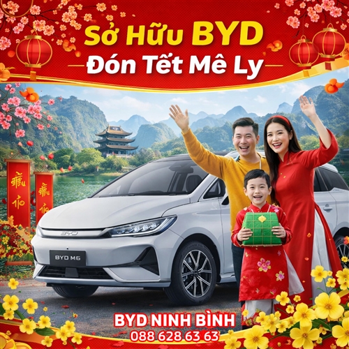 Sở hữu BYD - Đón Tết Mê Ly: Hành Trình Du Xuân Không Giới Hạn